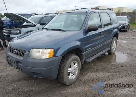 2001 Ford Escape Xls z USA, uszkodzony, nr VIN 1FMYU02BX1KF86357